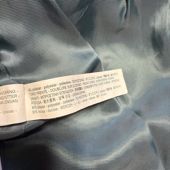 Zara Man Mens Blazer Size 38 Double Button Semi Formal Office Preppy Classic - Picture 12 of 15